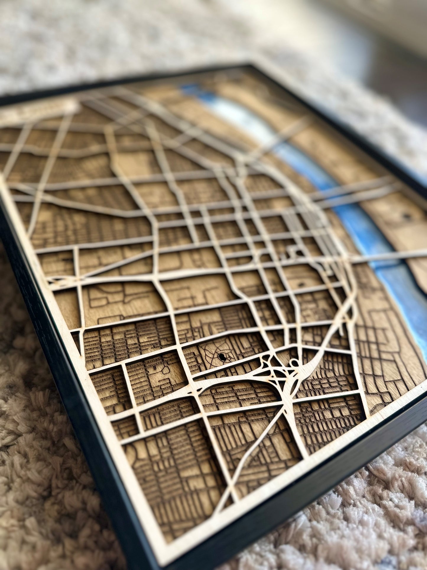 3D Maps with Resin