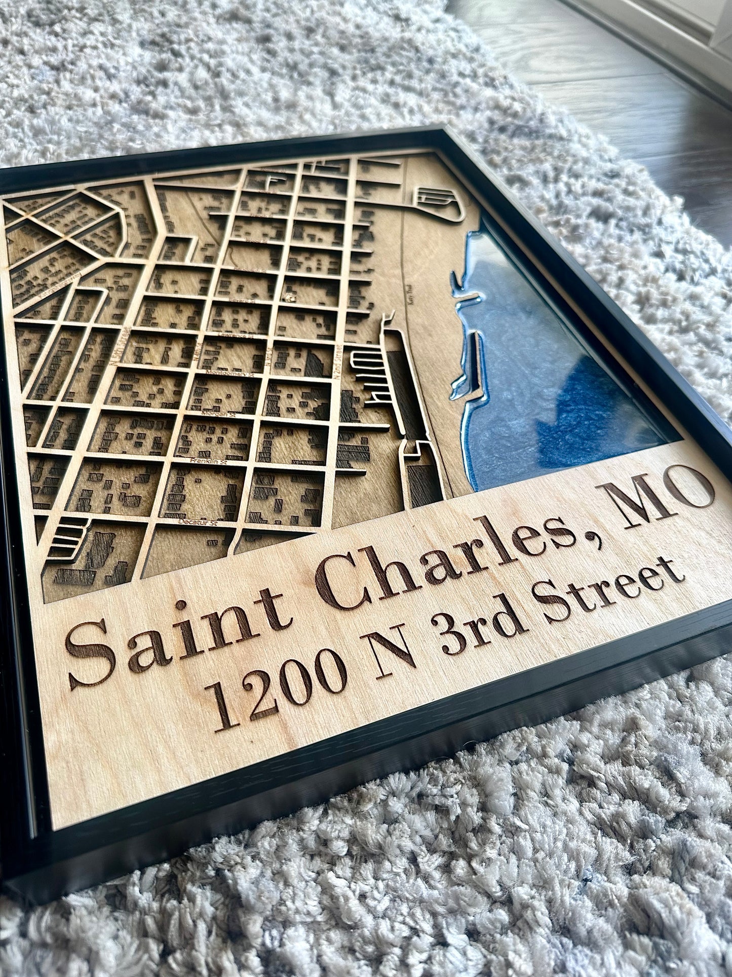 3D Maps with Resin