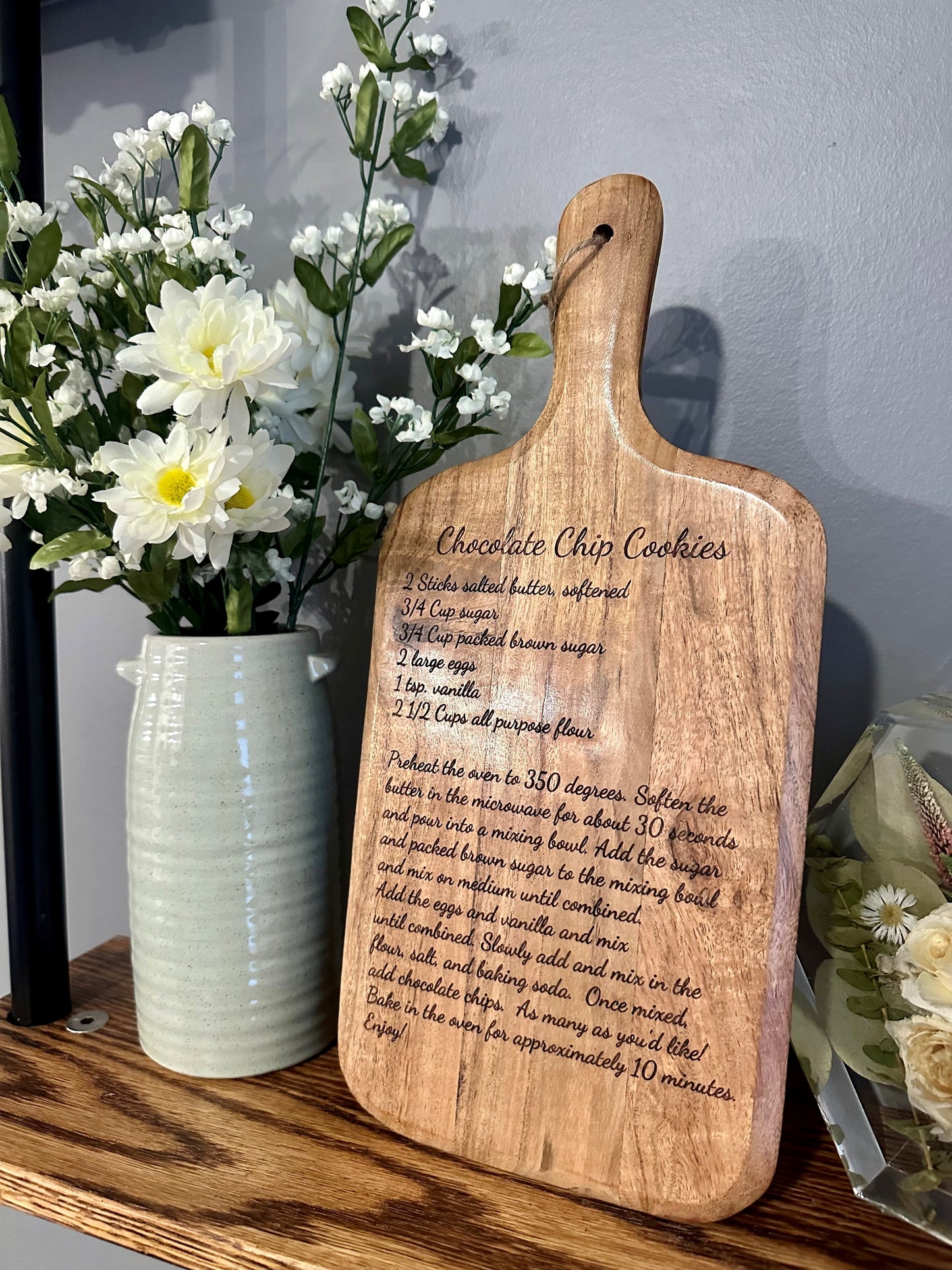 Recipe Cutting Board