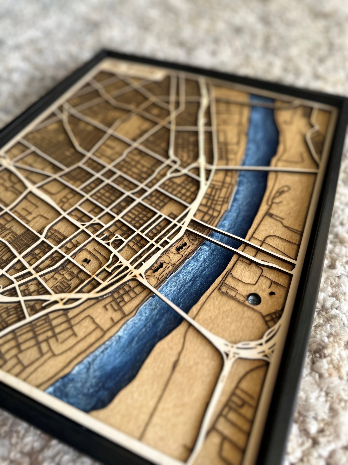 3D Maps with Resin